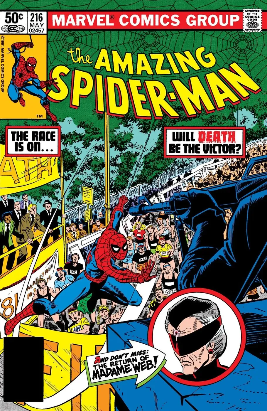 Cover of The Amazing Spider-Man #216