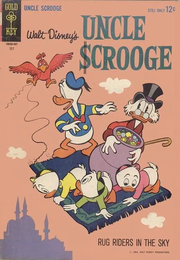 Cover of Walt Disney Uncle Scrooge #50