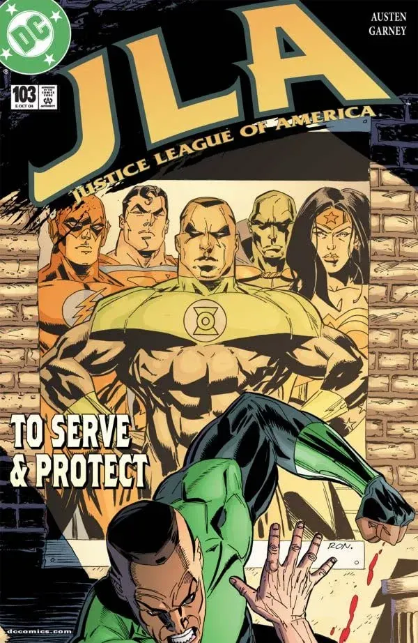 Cover of JLA #103