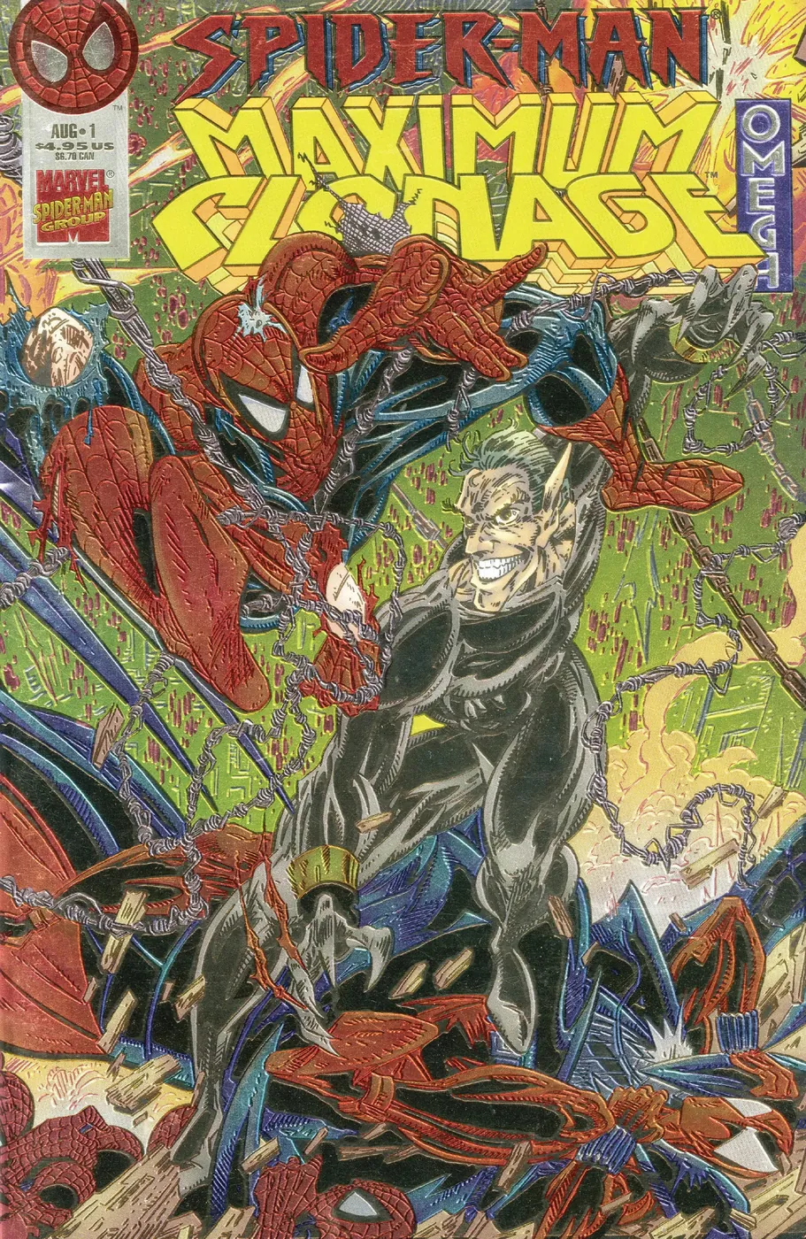 Cover of Spider-Man Maximum Clonage: Omega #1