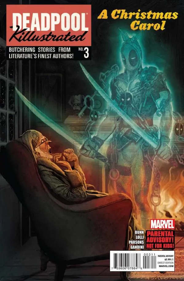 Cover of Deadpool Killustrated #3