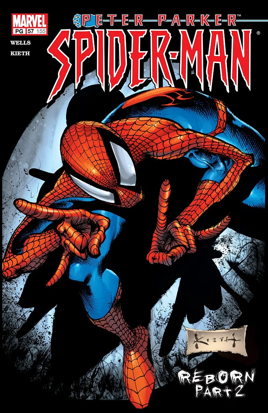 Cover of Peter Parker: Spider-Man #57 (155)