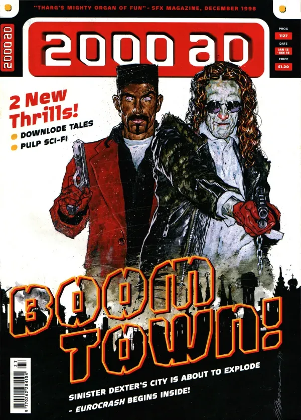 Cover of 2000 AD #1127