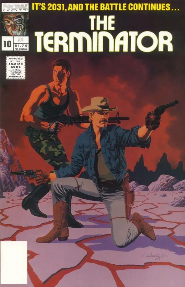 Cover of The Terminator #10