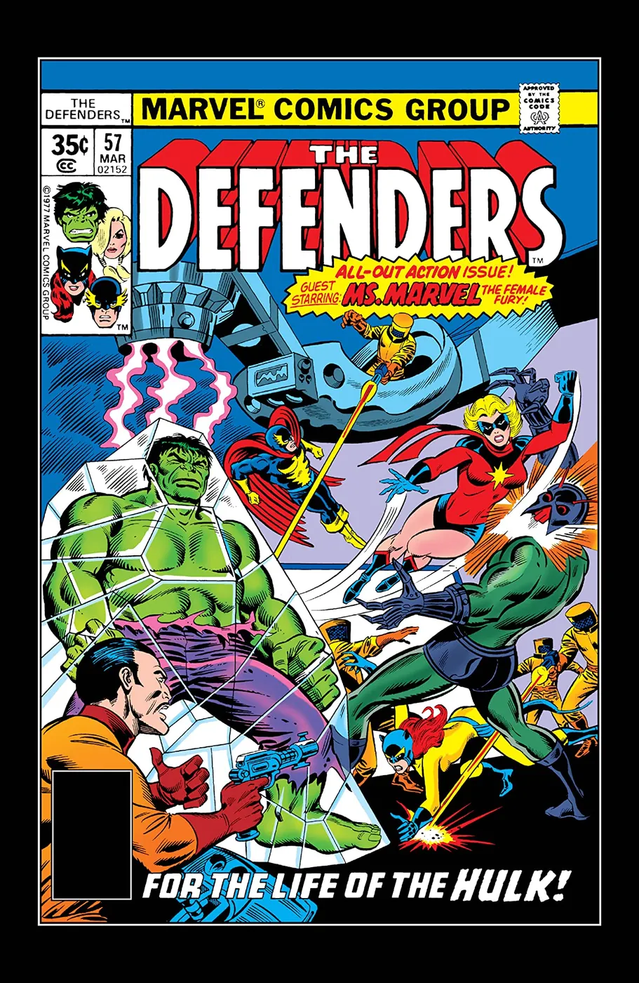 Cover of The Defenders #57