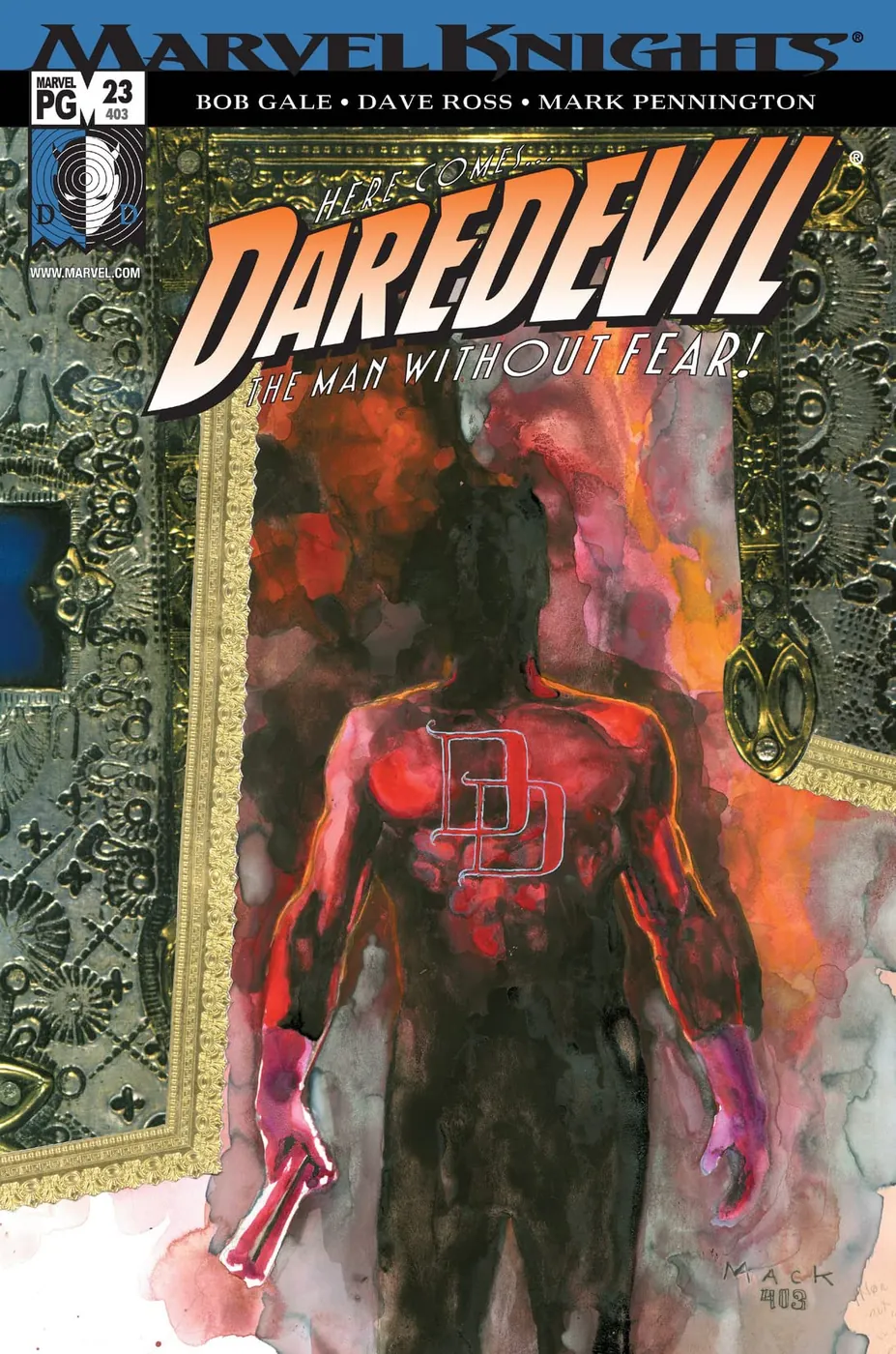 Cover of Daredevil #23 (403)