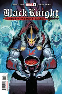 Cover of Black Knight: Curse of the Ebony Blade #4