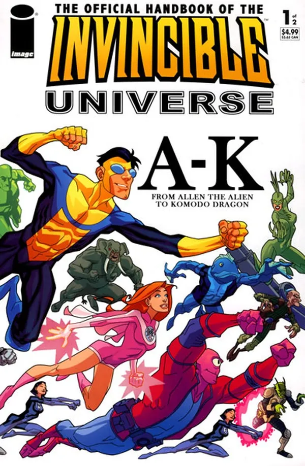 Cover of The Official Handbook of the Invincible Universe #1