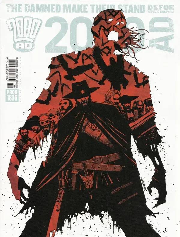 Cover of 2000 AD #1836