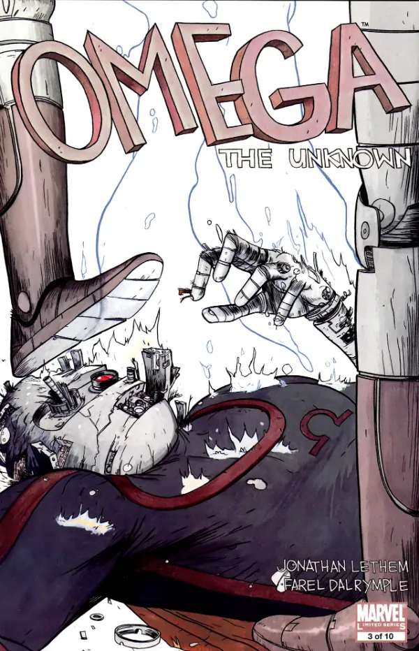Cover of Omega: The Unknown #3