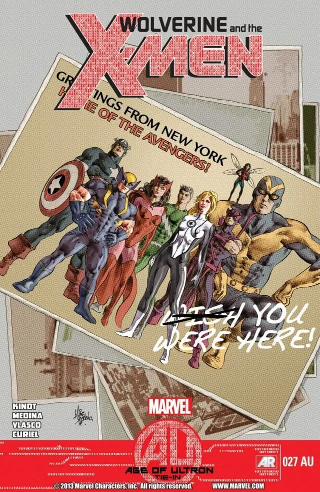 Cover of Wolverine & the X-Men #27AU