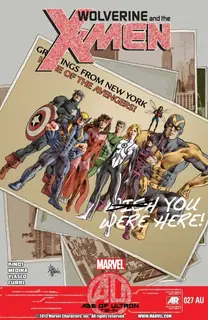 Cover of Wolverine & the X-Men #27AU