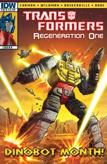 Cover of Transformers: Regeneration One #82