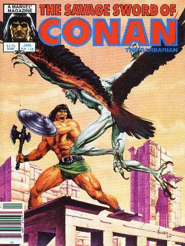 Cover of The Savage Sword of Conan #108