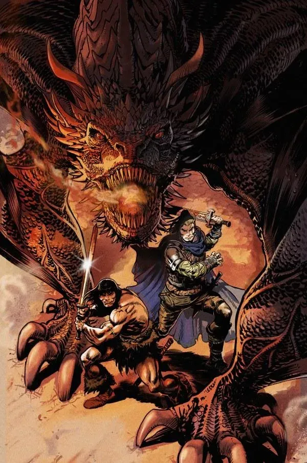 Cover of Conan & Dragonero #2