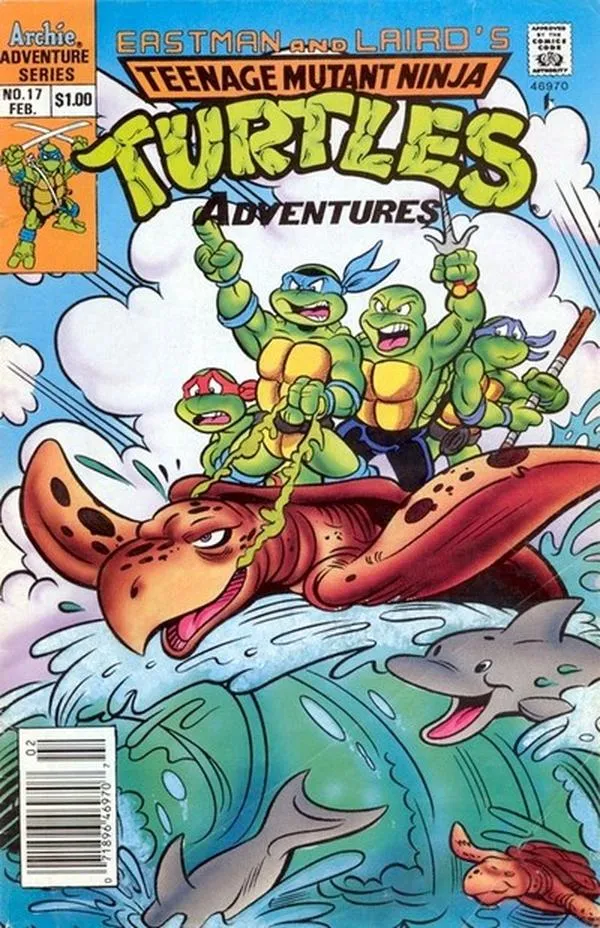 Cover of Teenage Mutant Ninja Turtles Adventures #17
