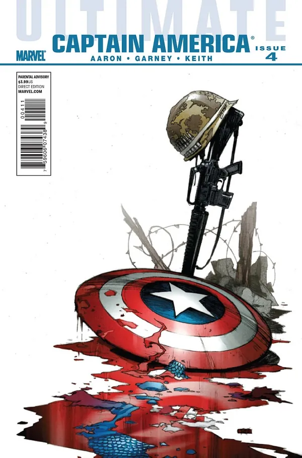 Cover of Ultimate Captain America #4
