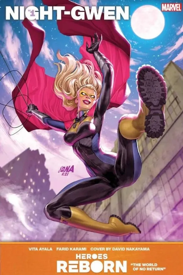 Cover of Heroes Reborn: Night-Gwen #1