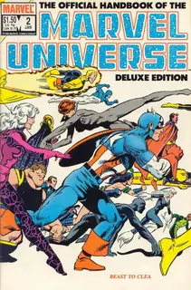 Cover of The Official Handbook of the Marvel Universe #2