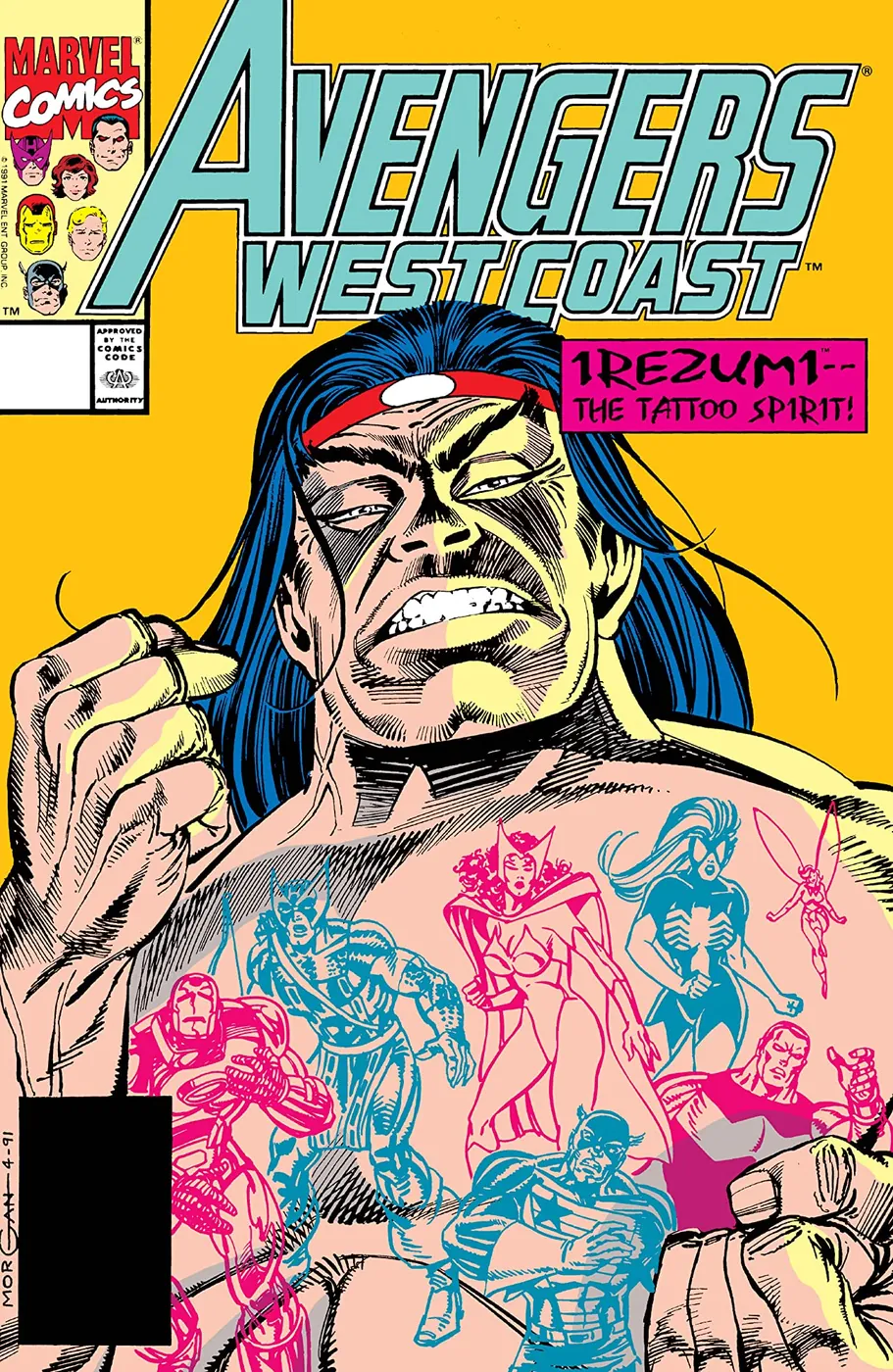 Cover of Avengers West Coast #72