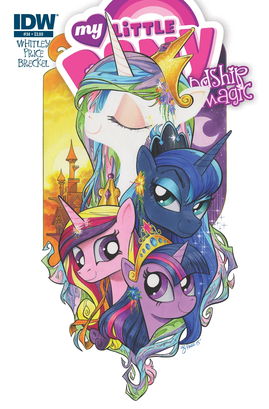 Cover of My Little Pony: Friendship Is Magic #34