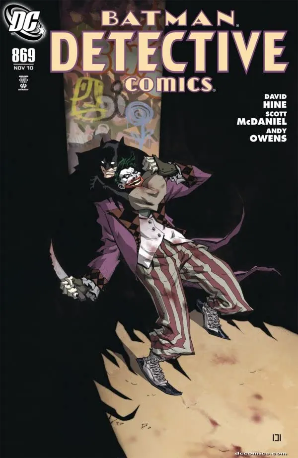 Cover of Detective Comics #869