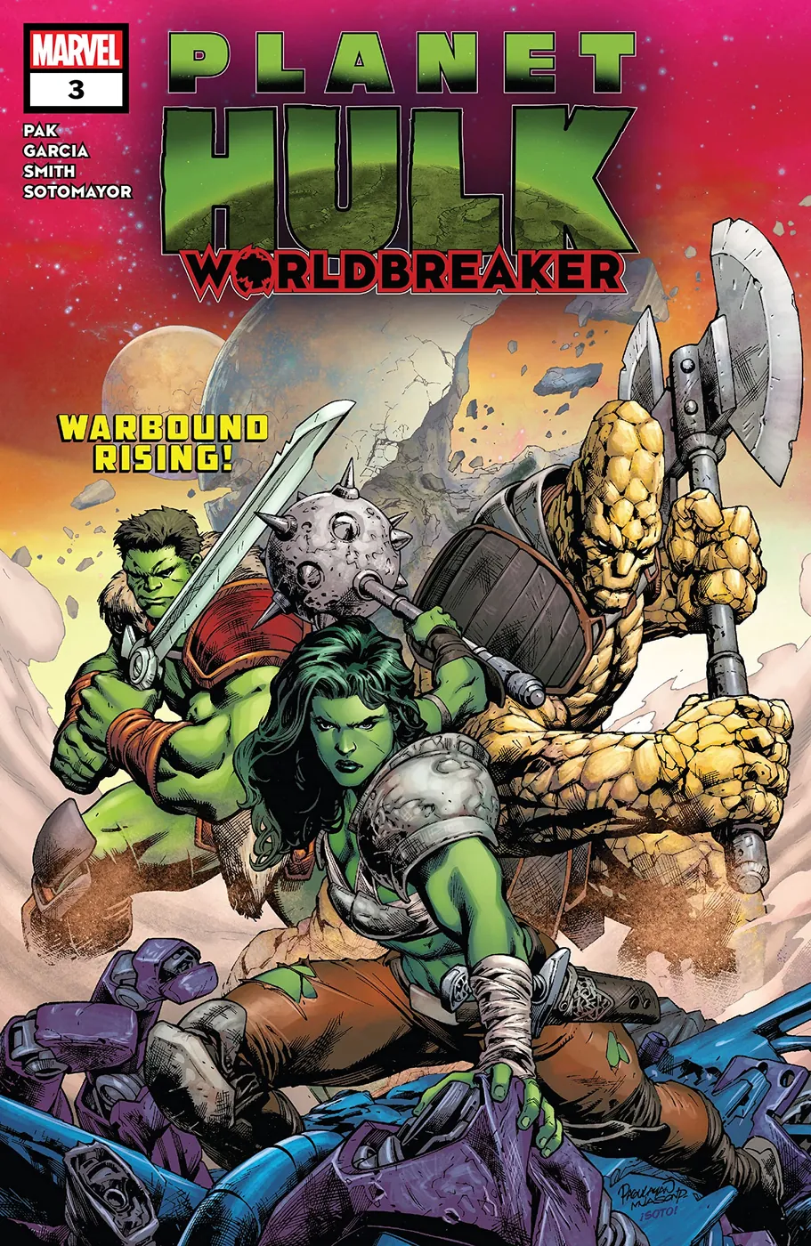 Cover of Planet Hulk: Worldbreaker #3