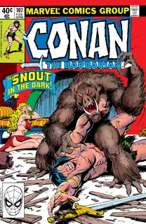Cover of Conan the Barbarian #107