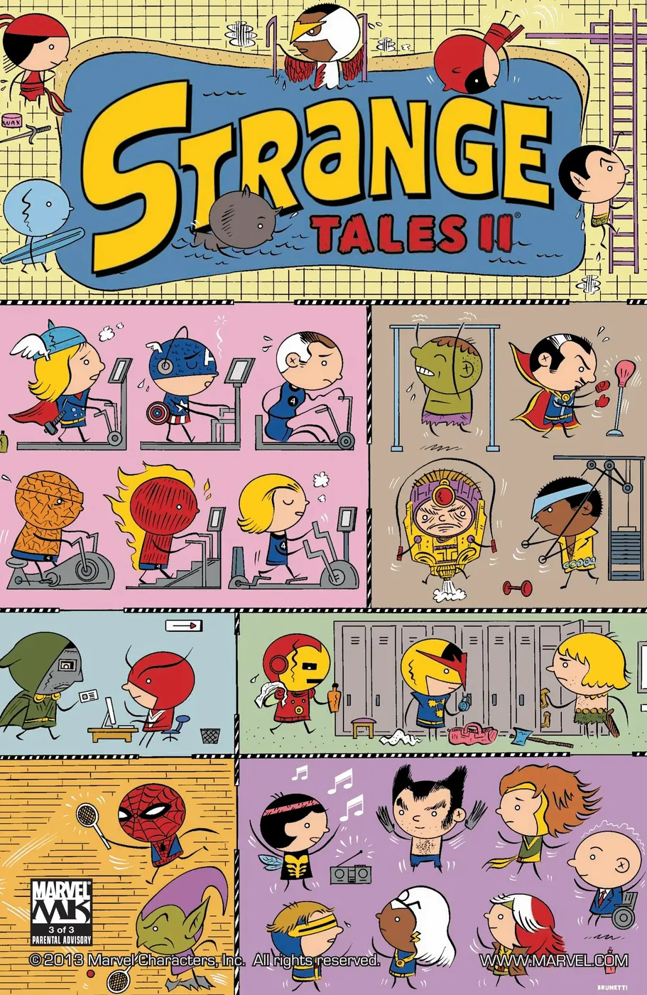 Cover of Strange Tales II #3