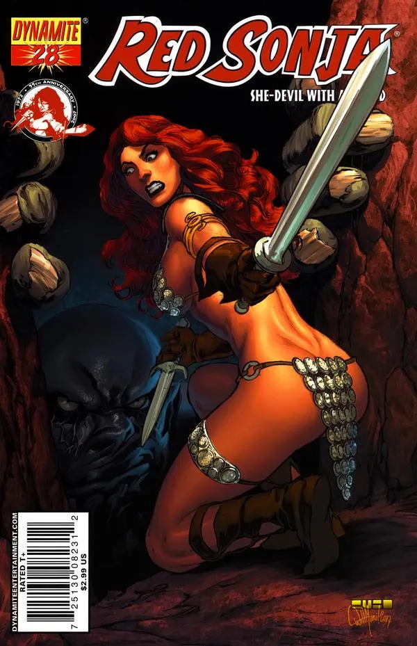 Cover of Red Sonja #28