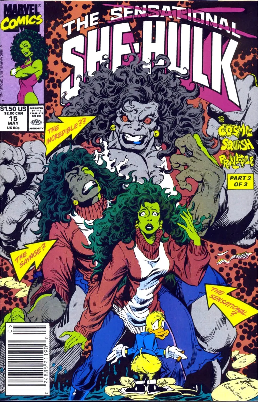 Cover of The Sensational She-Hulk #15