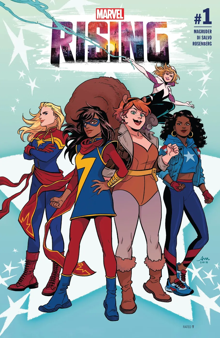 Cover of Marvel Rising #1