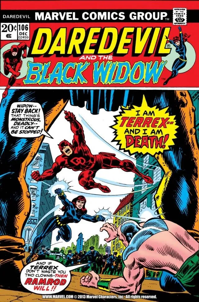 Cover of Daredevil #106