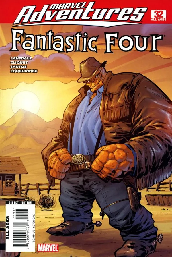 Cover of Marvel Adventures Fantastic Four #32