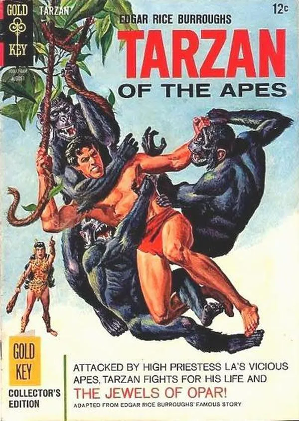 Cover of Edgar Rice Burroughs' Tarzan of the Apes #159