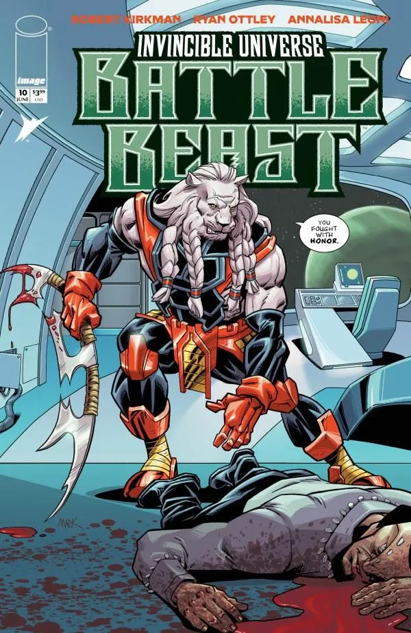 Cover of Invincible Universe: Battle Beast #10