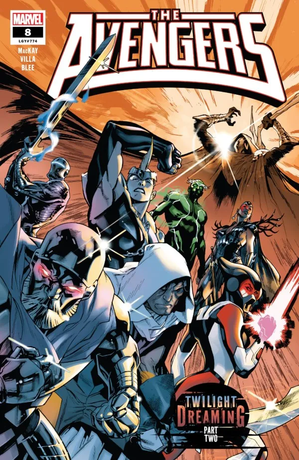 Cover of Avengers #8 (774)
