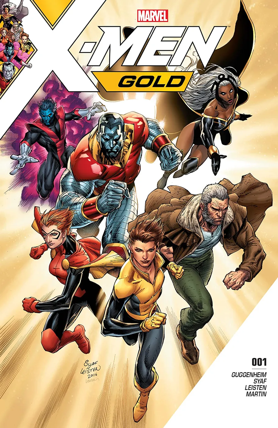Cover of X-Men: Gold #1