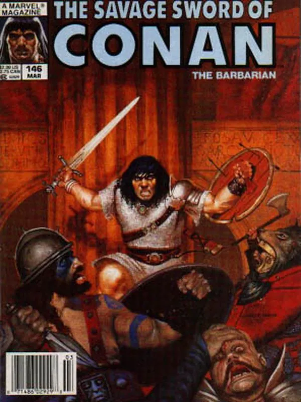 Cover of The Savage Sword of Conan #146