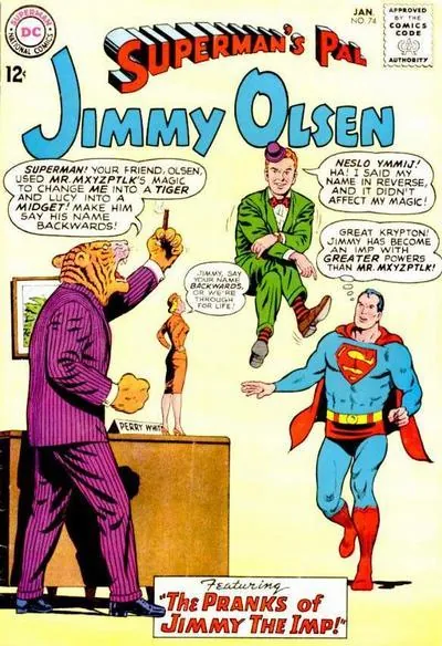 Cover of Superman's Pal, Jimmy Olsen #74