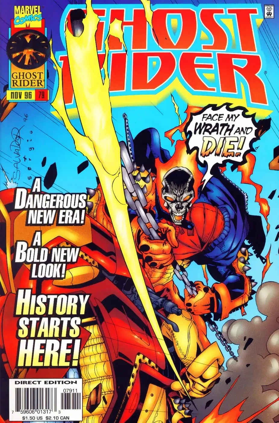 Cover of Ghost Rider #79