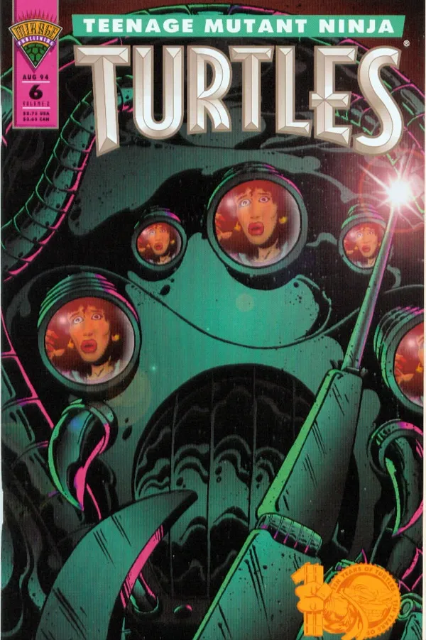 Cover of Teenage Mutant Ninja Turtles #6