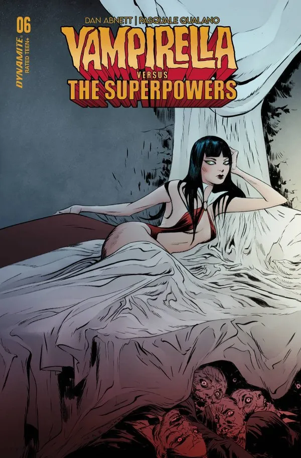 Cover of Vampirella versus the Superpowers #6