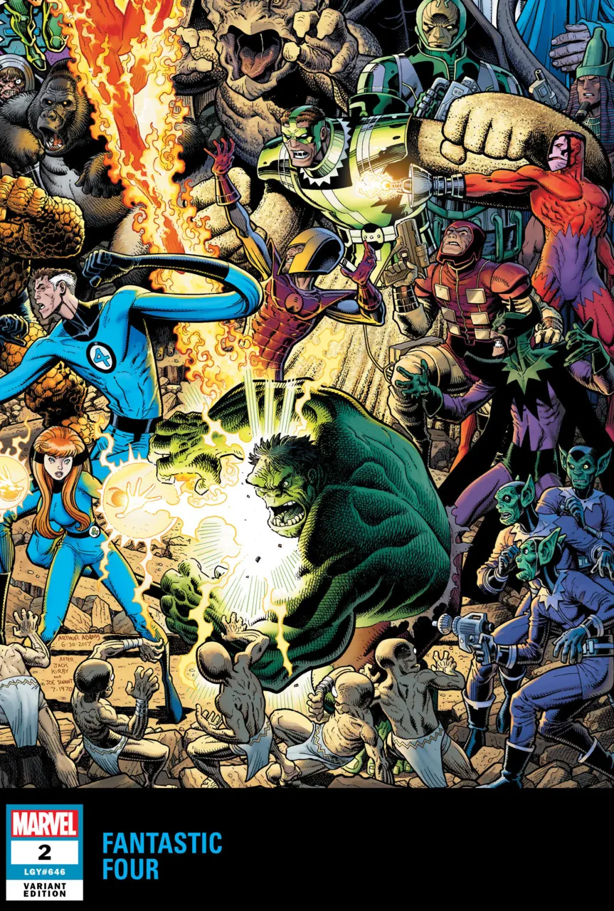 Cover of Fantastic Four #2 (647)