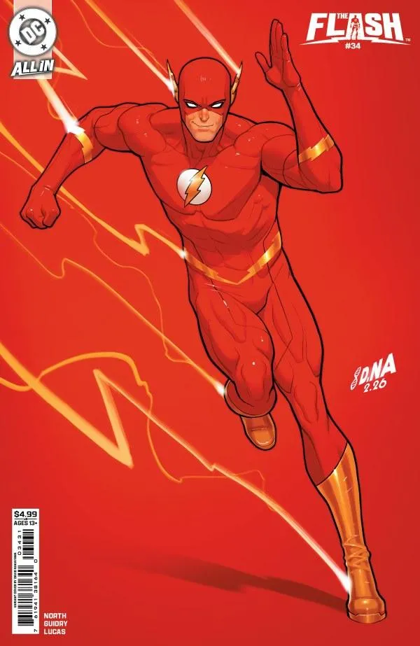 Cover of The Flash #34 (834)