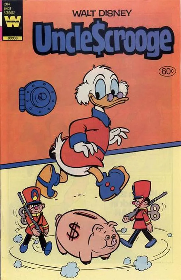 Cover of Walt Disney Uncle Scrooge #204