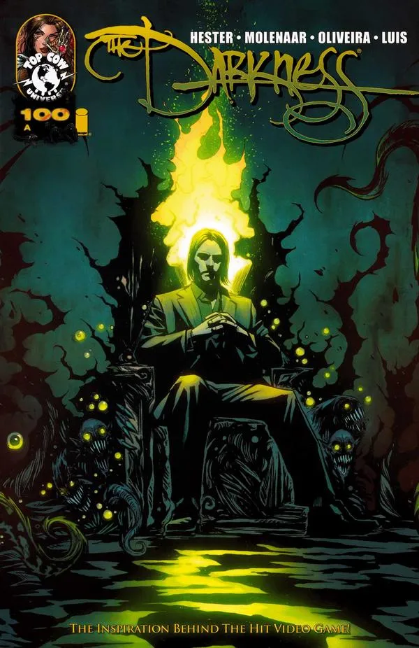 Cover of The Darkness #100