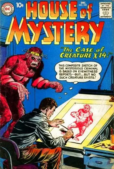 Cover of House of Mystery #105