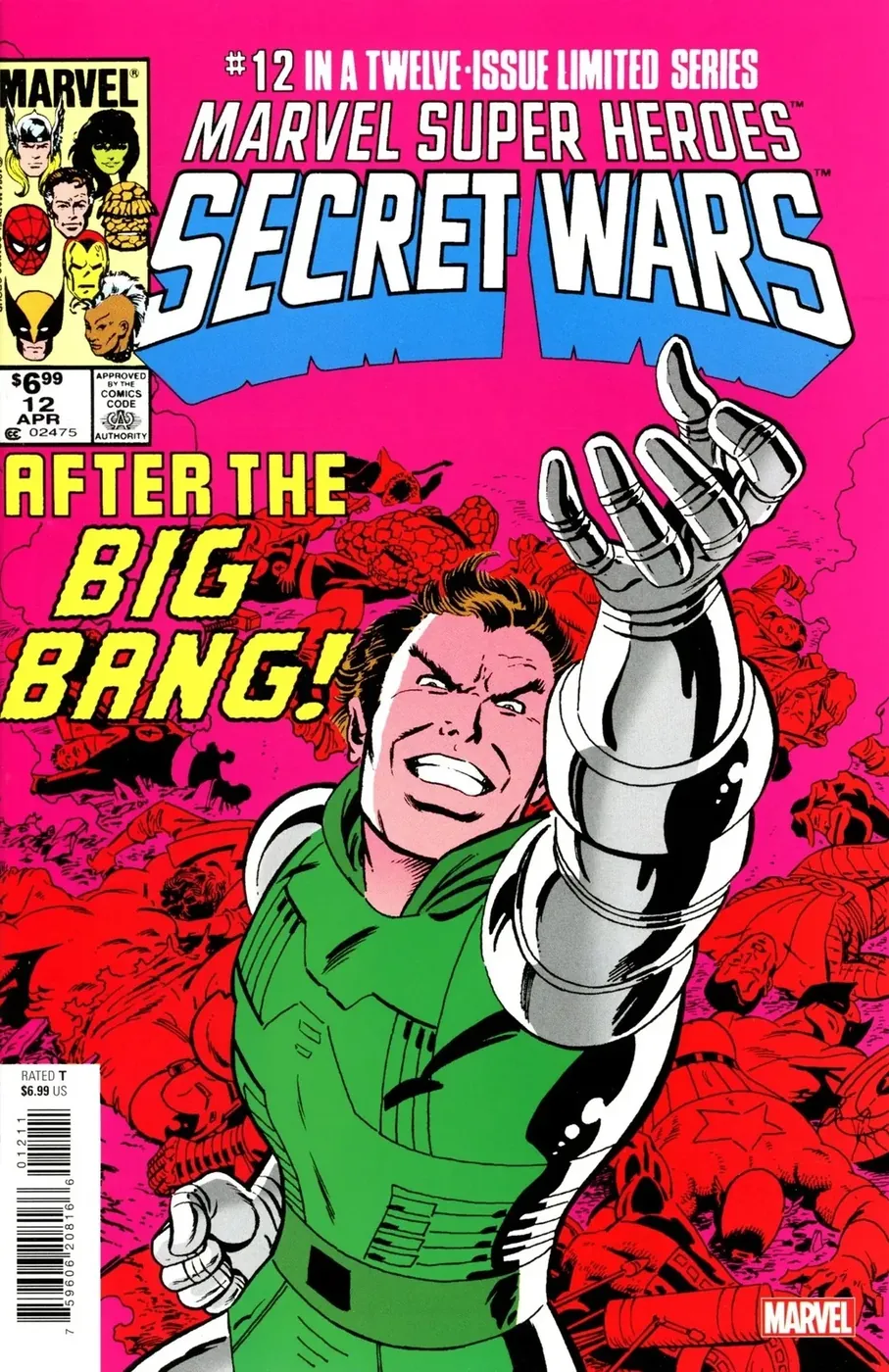 Cover of Marvel Super-Heroes Secret Wars #12