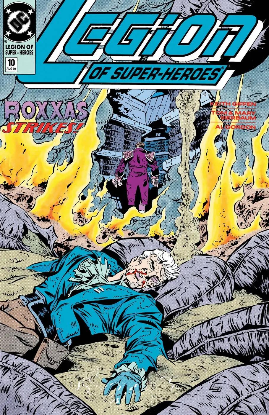 Cover of Legion of Super-Heroes #10